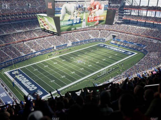 AT&T Stadium - Section 419 Seat View AT&T Stadium - Section 419 Seat View