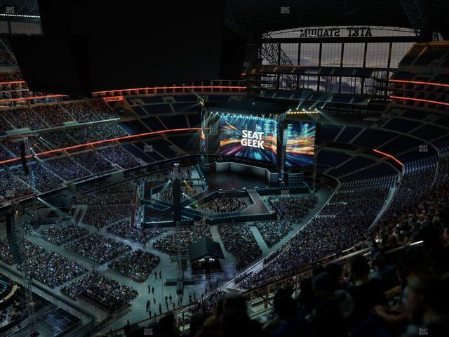 AT&T Stadium - Section 419 Seat View