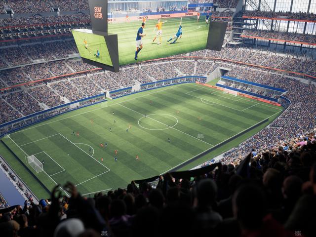 AT&T Stadium - Section 419 Seat View