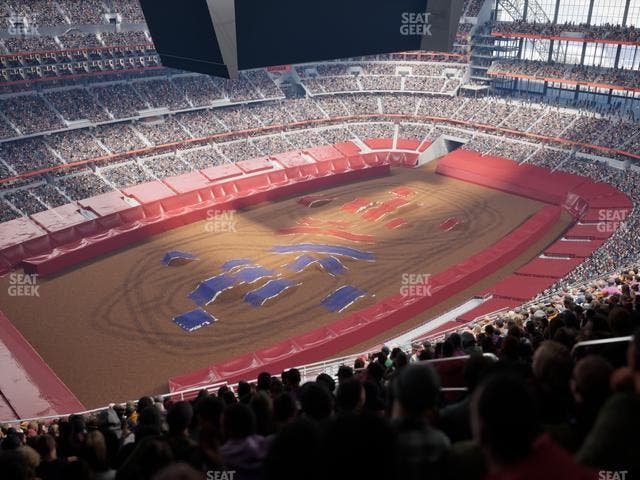 AT&T Stadium - Section 419 Seat View