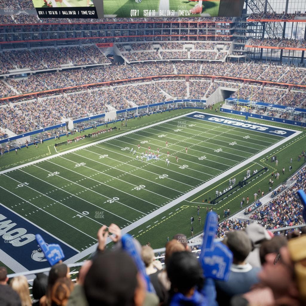 AT&T Stadium - Section 419 Seat View