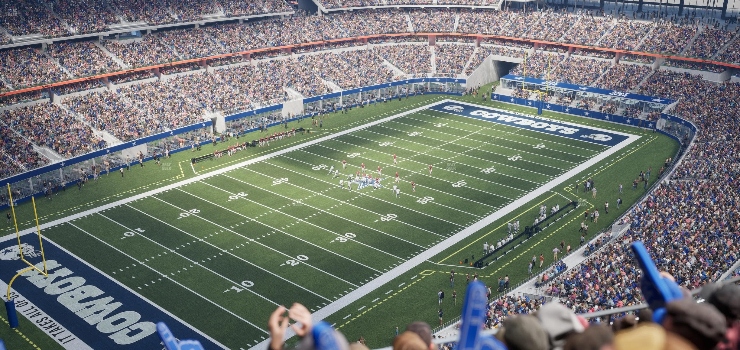 AT&T Stadium - Section 419 Seat View