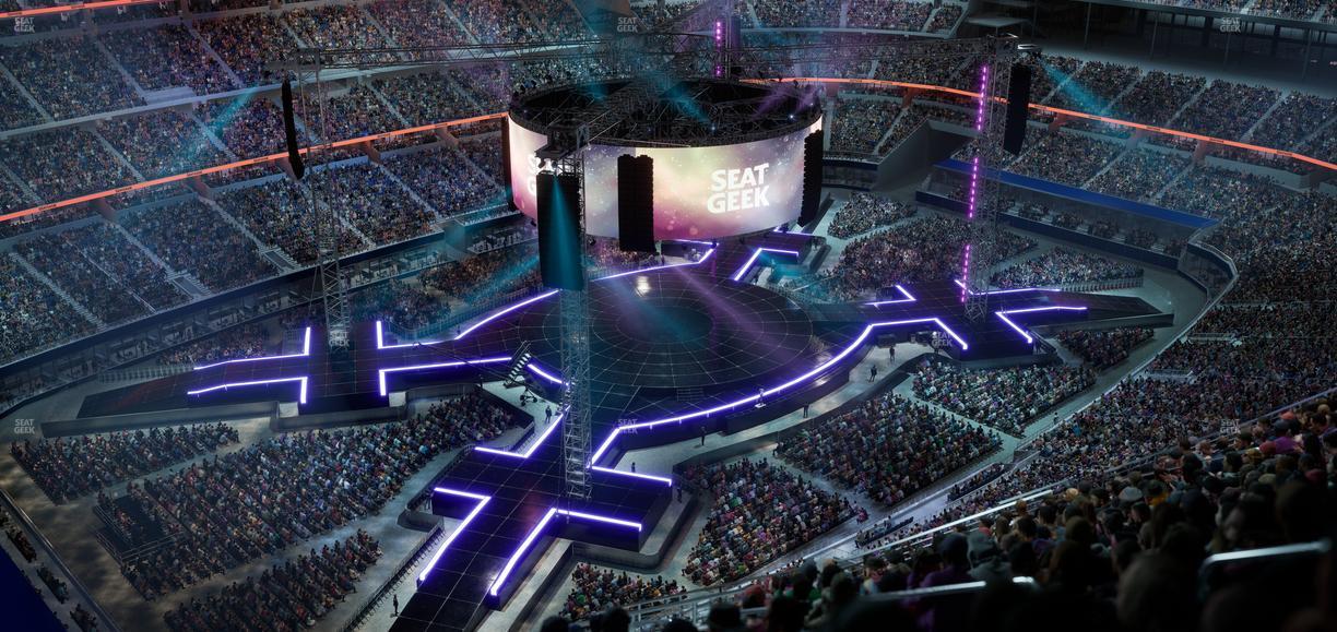 AT&T Stadium - Section 419 Seat View