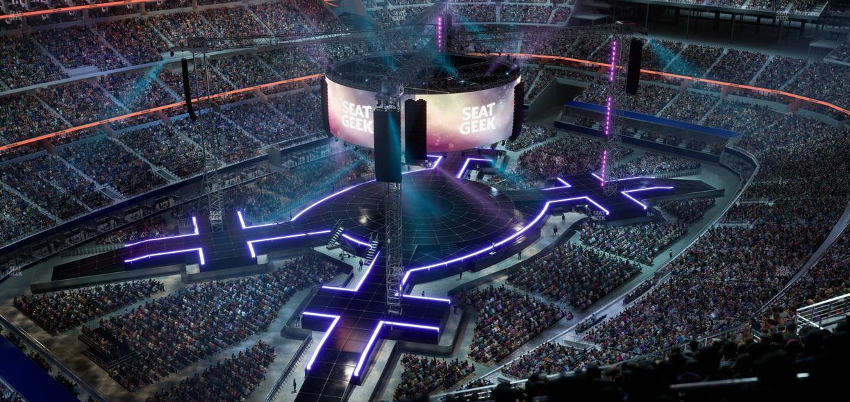 AT&T Stadium - Section 420 Seat View