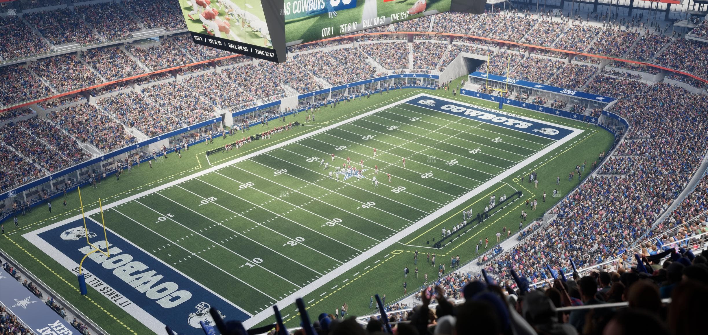 AT&T Stadium - Section 420 Seat View