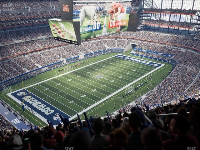 AT&T Stadium - Section 420 Seat View AT&T Stadium - Section 420 Seat View