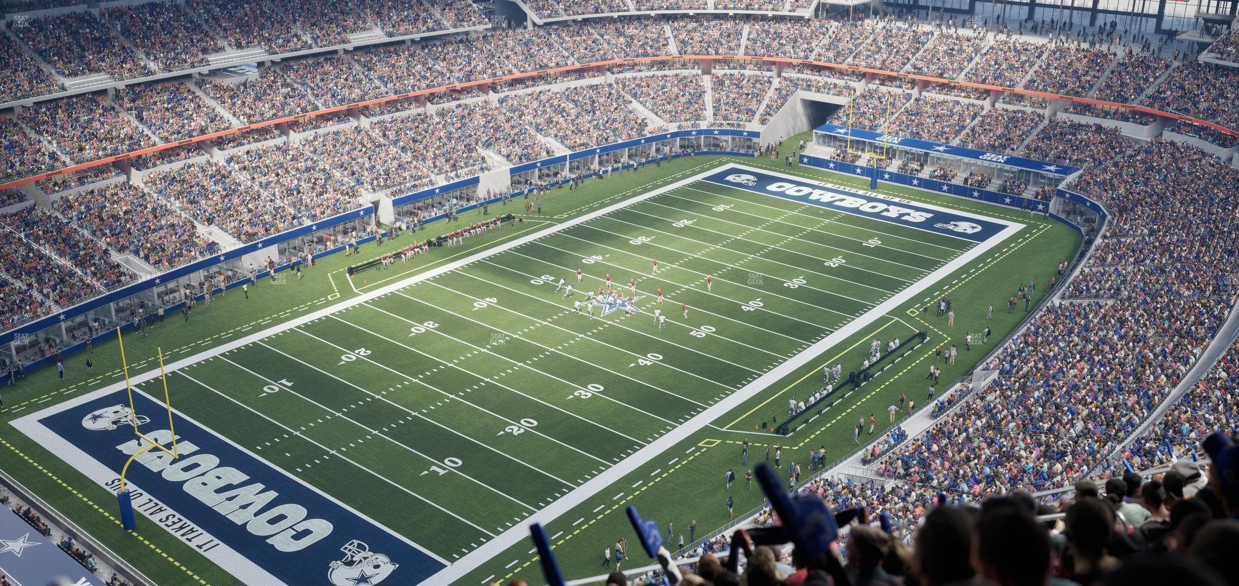 AT&T Stadium - Section 420 Seat View