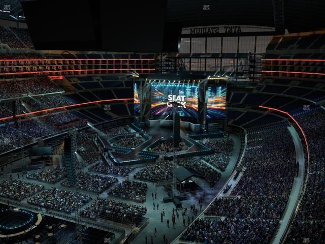 AT&T Stadium - Section 421 Seat View