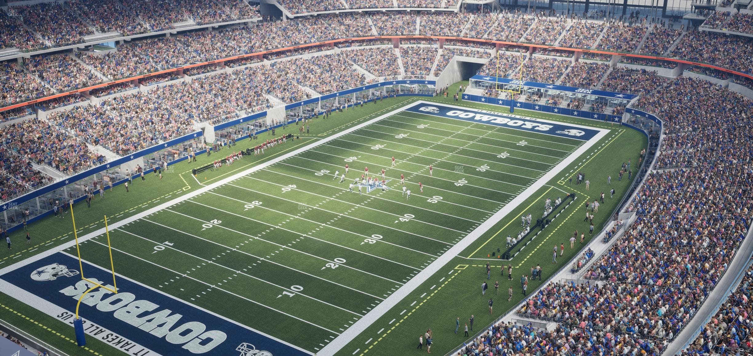 AT&T Stadium - Section 421 Seat View