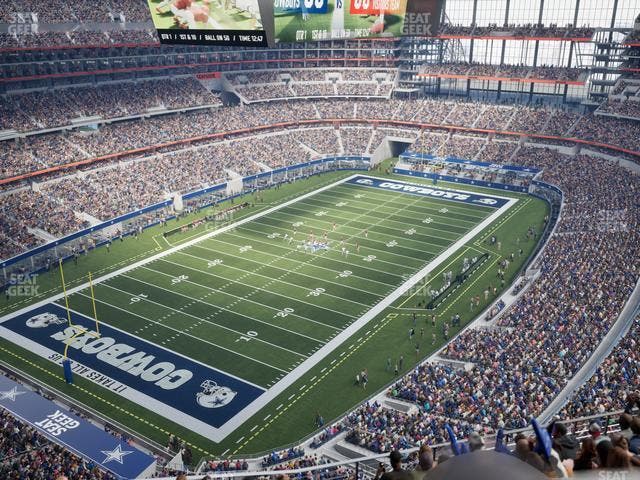 AT&T Stadium - Section 421 Seat View