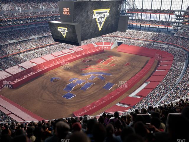 AT&T Stadium - Section 421 Seat View AT&T Stadium - Section 421 Seat View