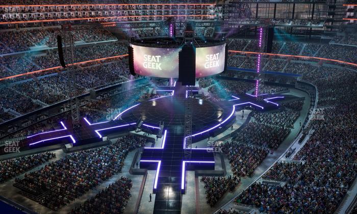 AT&T Stadium - Section 421 Seat View