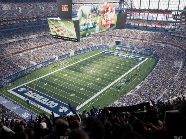 AT&T Stadium - Section 421 Seat View AT&T Stadium - Section 421 Seat View