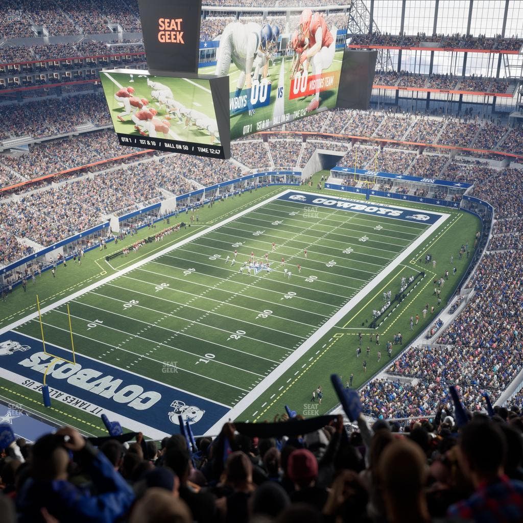 AT&T Stadium - Section 422 Seat View