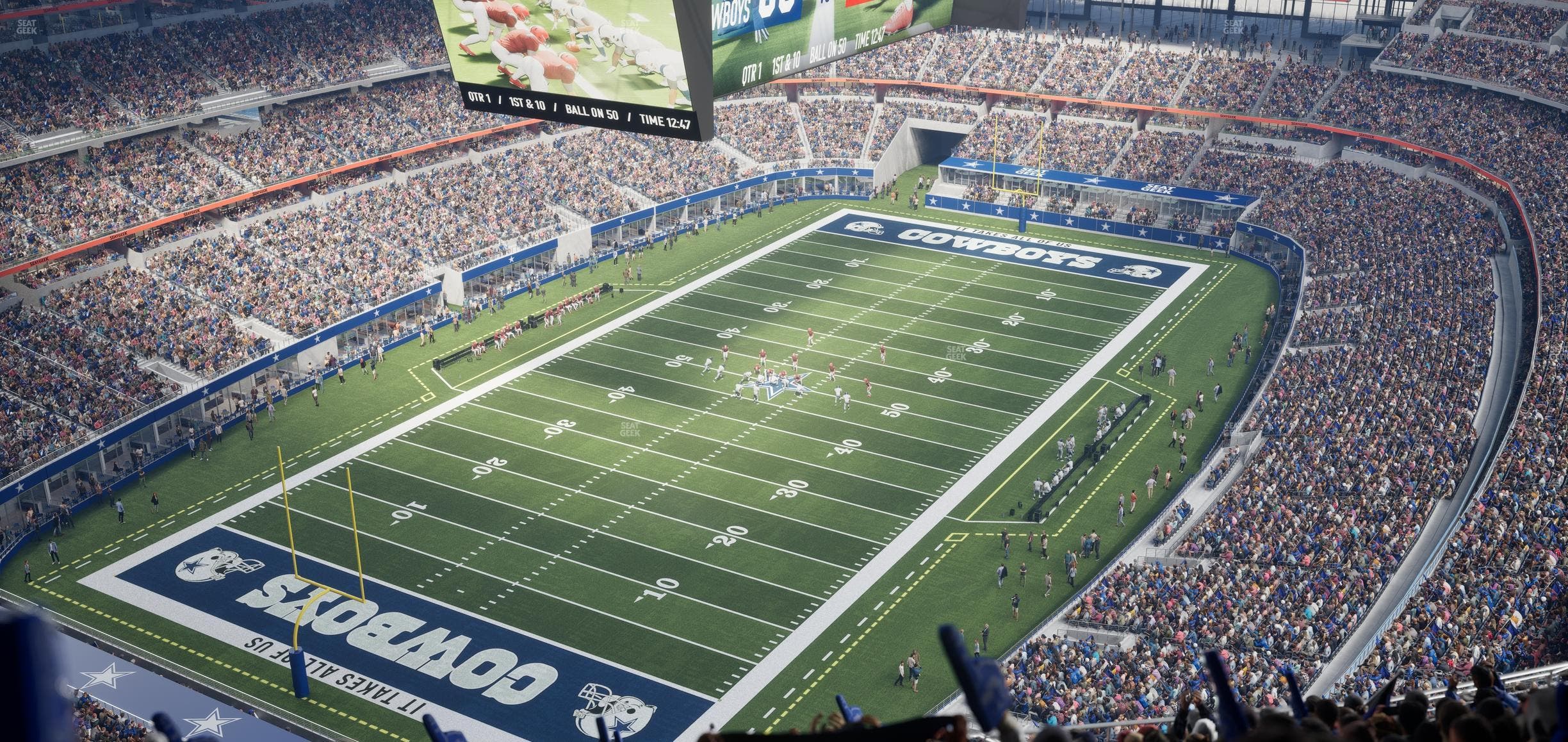 AT&T Stadium - Section 422 Seat View