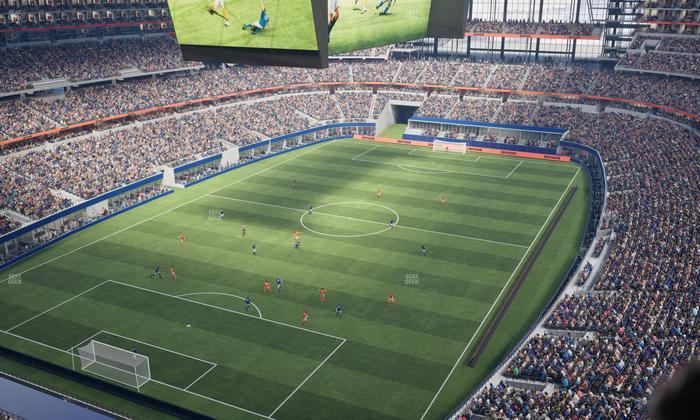 AT&T Stadium - Section 422 Seat View