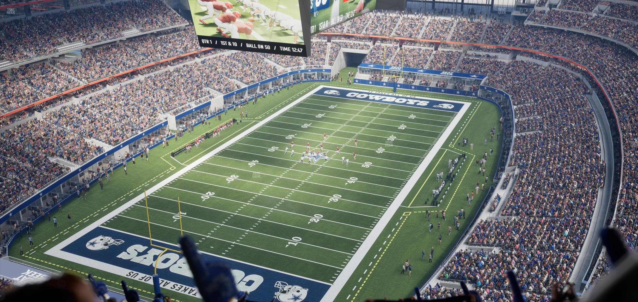 AT&T Stadium - Section 423 Seat View