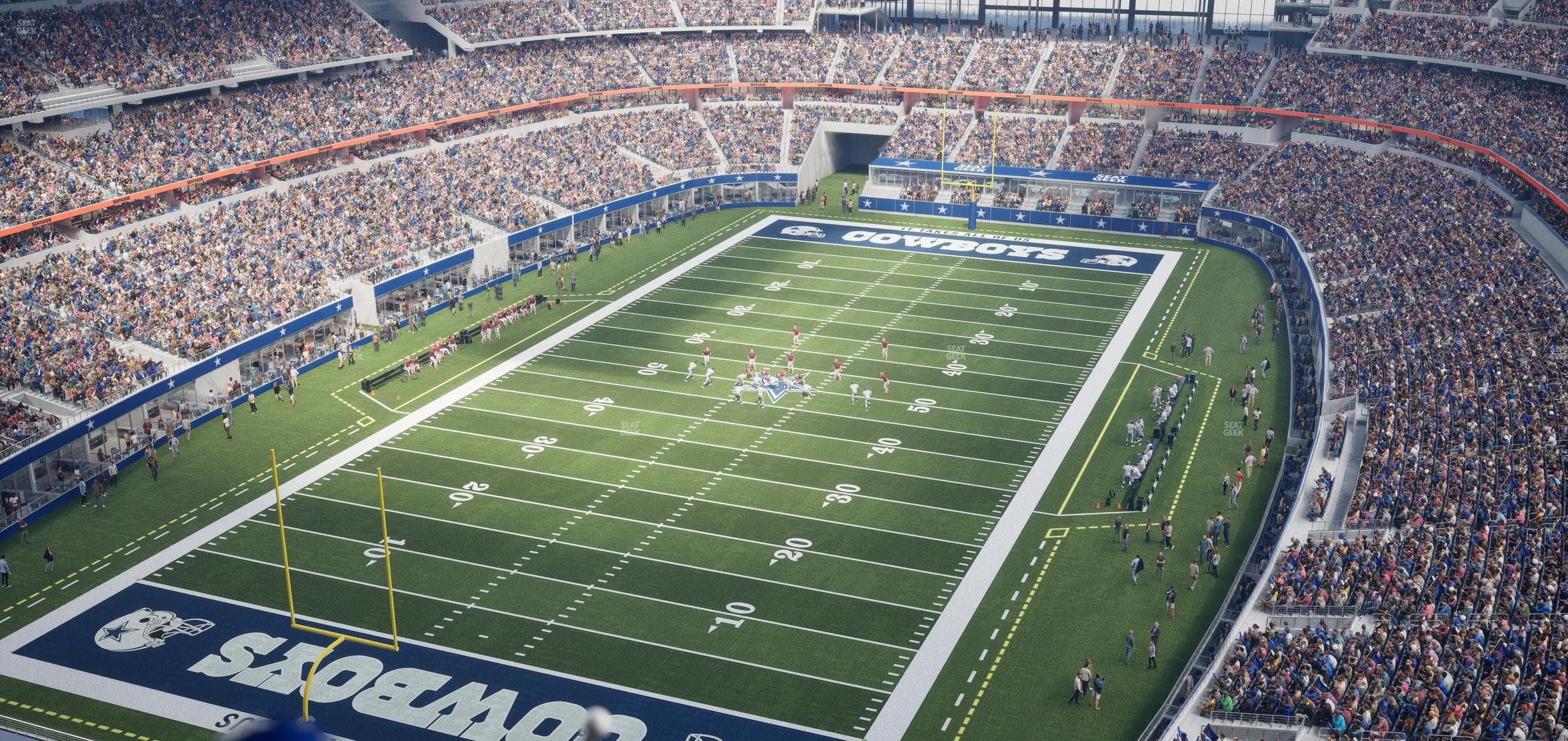 AT&T Stadium - Section 423 Seat View