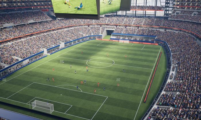 AT&T Stadium - Section 423 Seat View