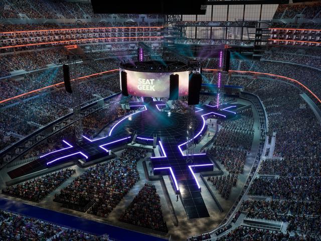 AT&T Stadium - Section 424 Seat View
