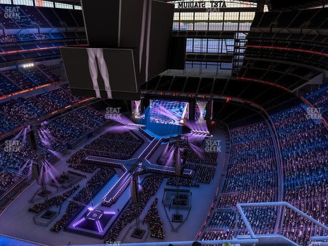 AT&T Stadium - Section 424 Seat View