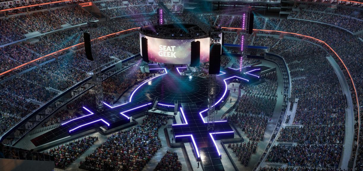 AT&T Stadium - Section 424 Seat View