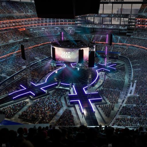 AT&T Stadium - Section 424 Seat View