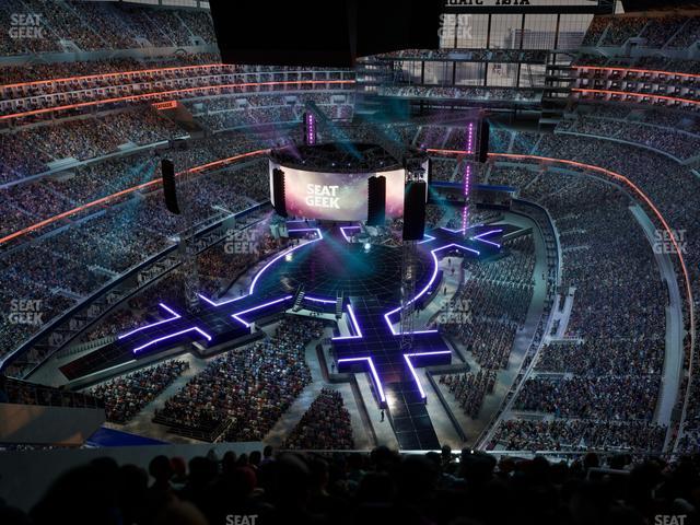 AT&T Stadium - Section 424 Seat View