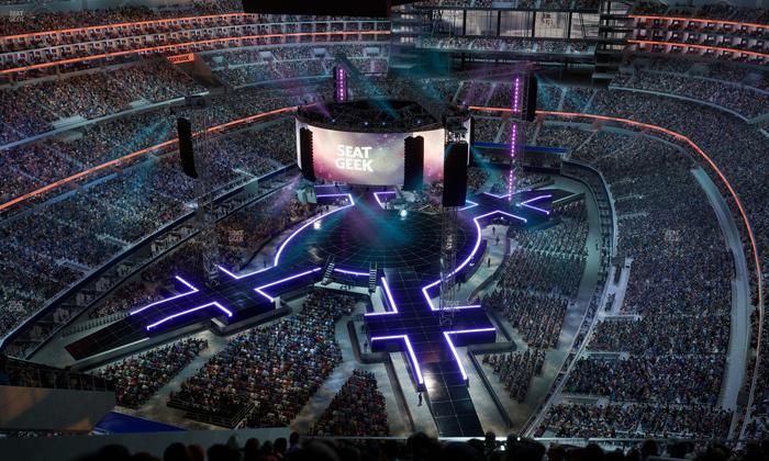 AT&T Stadium - Section 424 Seat View