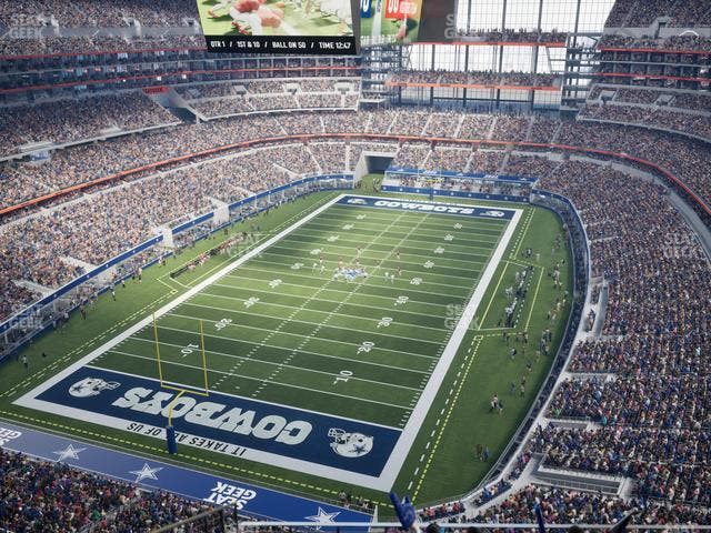 AT&T Stadium - Section 424 Seat View