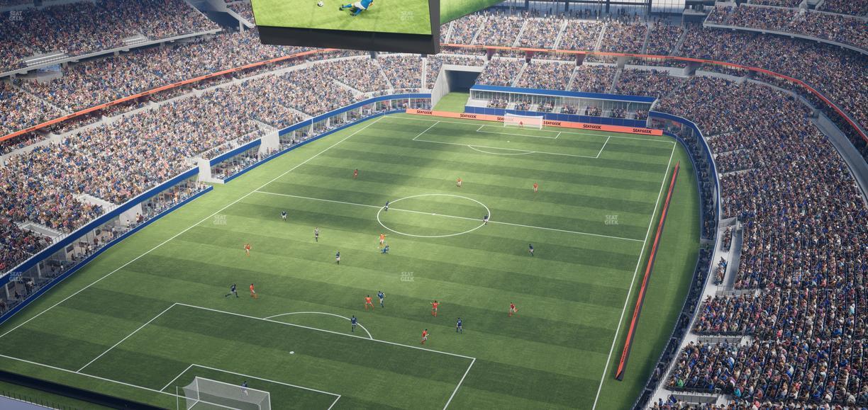 AT&T Stadium - Section 424 Seat View