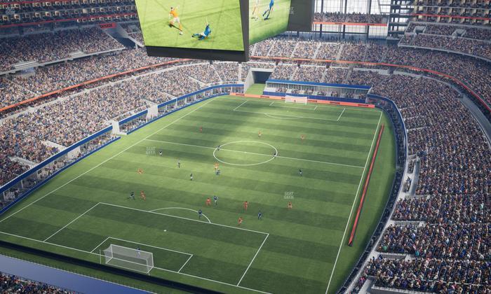 AT&T Stadium - Section 424 Seat View