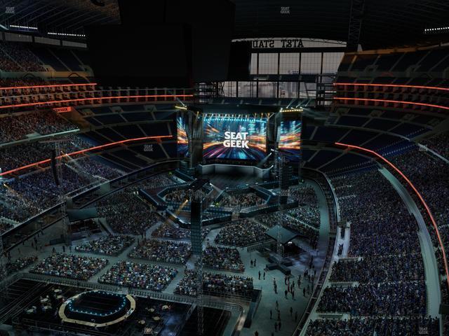 AT&T Stadium - Section 424 Seat View