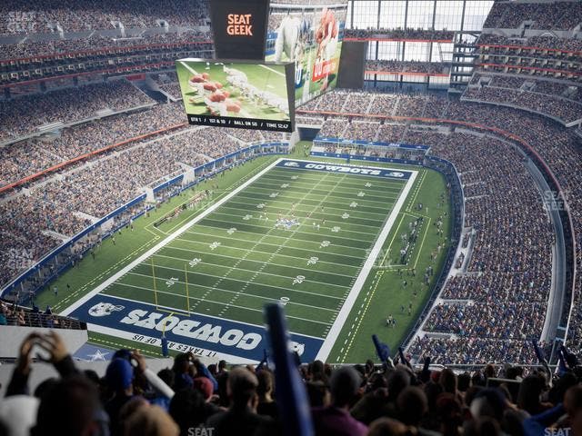 AT&T Stadium - Section 424 Seat View AT&T Stadium - Section 424 Seat View