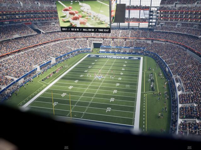 AT&T Stadium - Section 425 Seat View