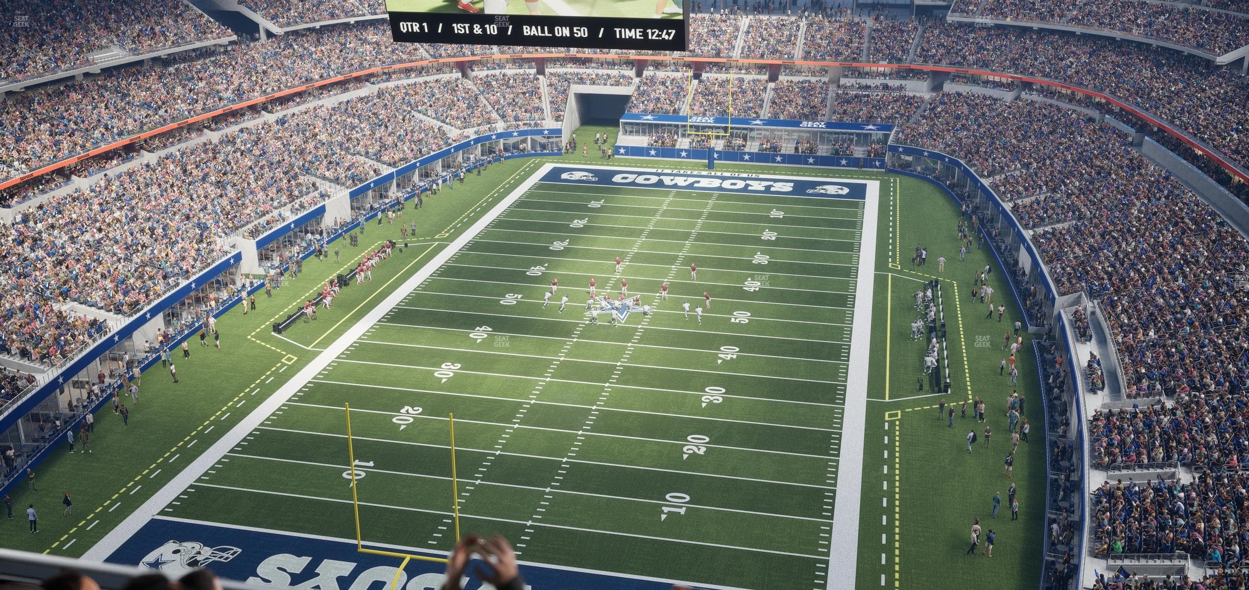 AT&T Stadium - Section 425 Seat View