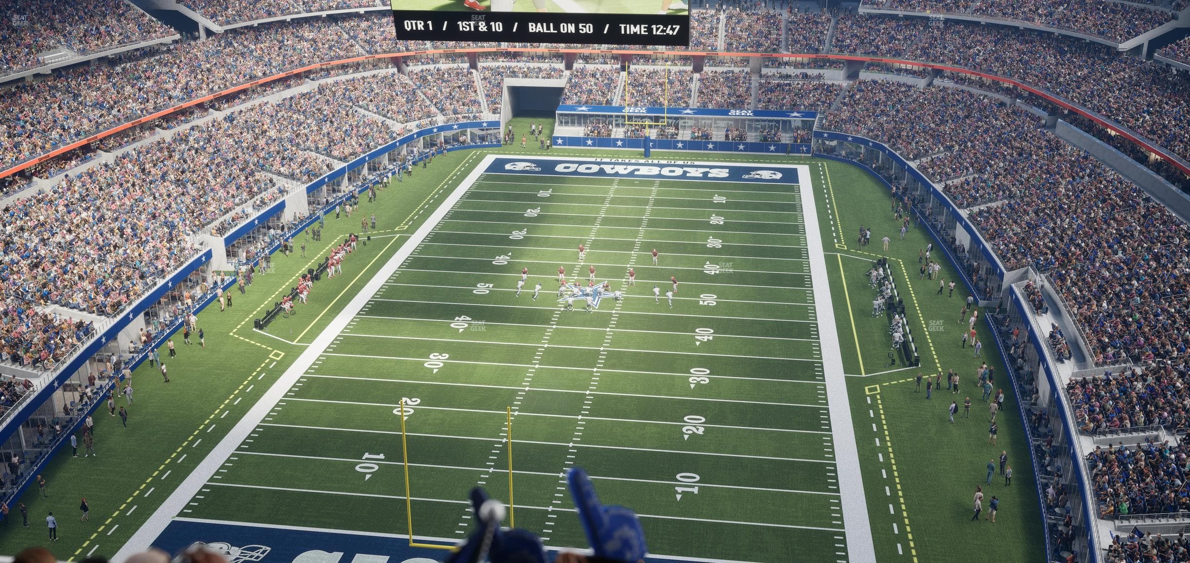 AT&T Stadium - Section 426 Seat View