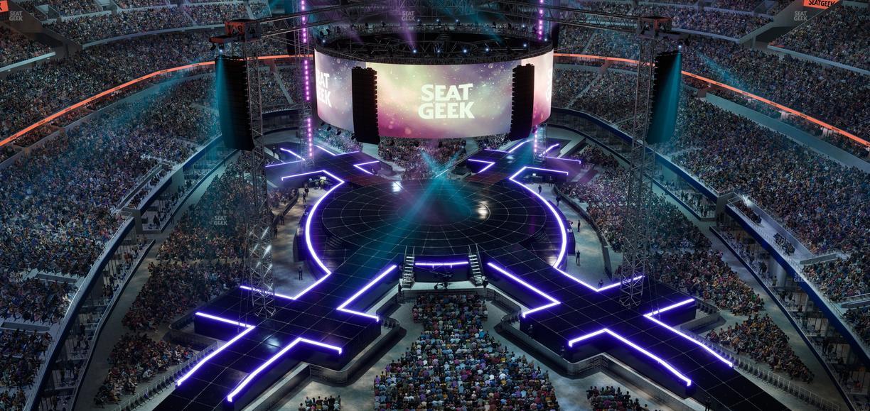 AT&T Stadium - Section 428 Seat View