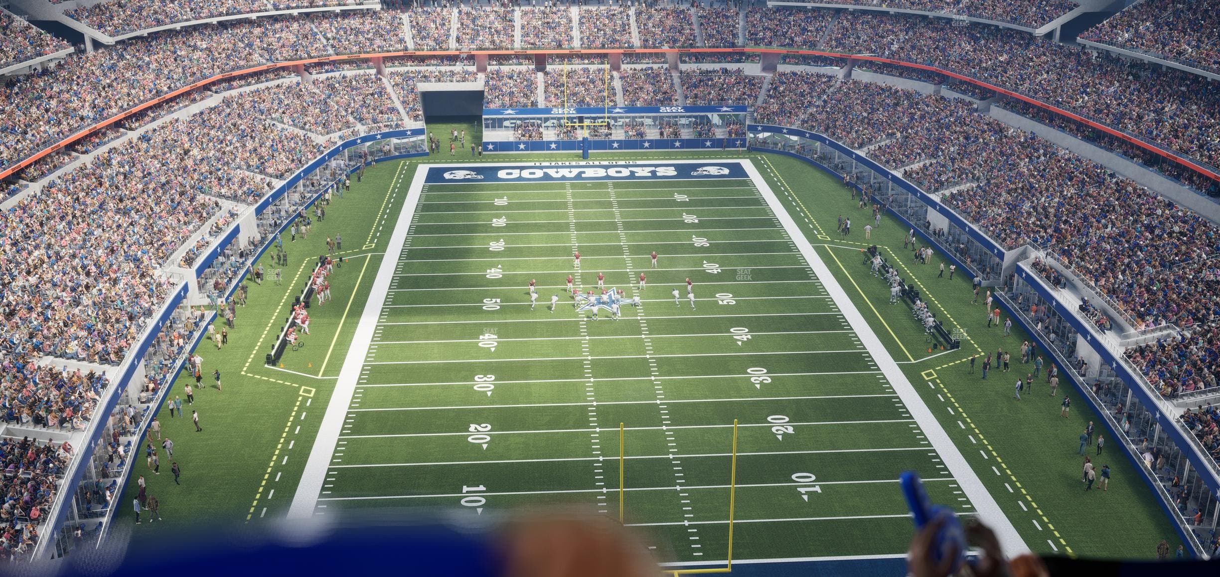 AT&T Stadium - Section 428 Seat View