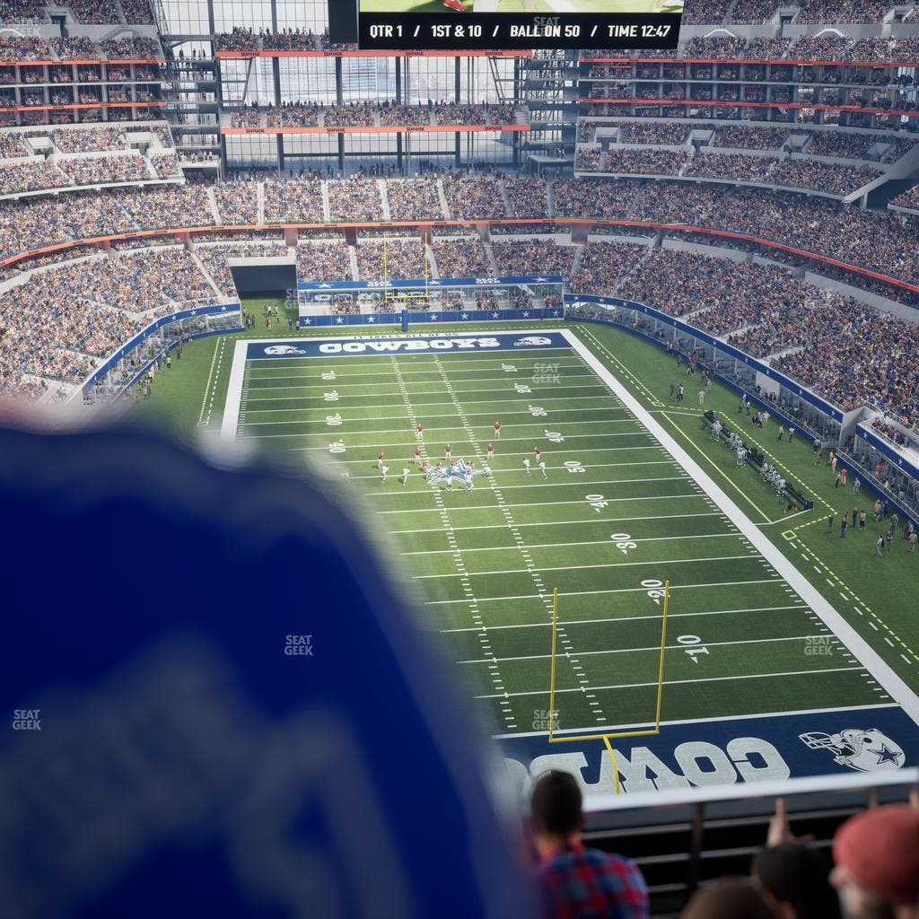 AT&T Stadium - Section 429 Seat View