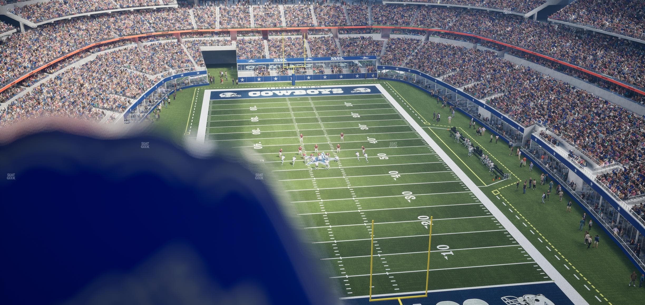 AT&T Stadium - Section 429 Seat View