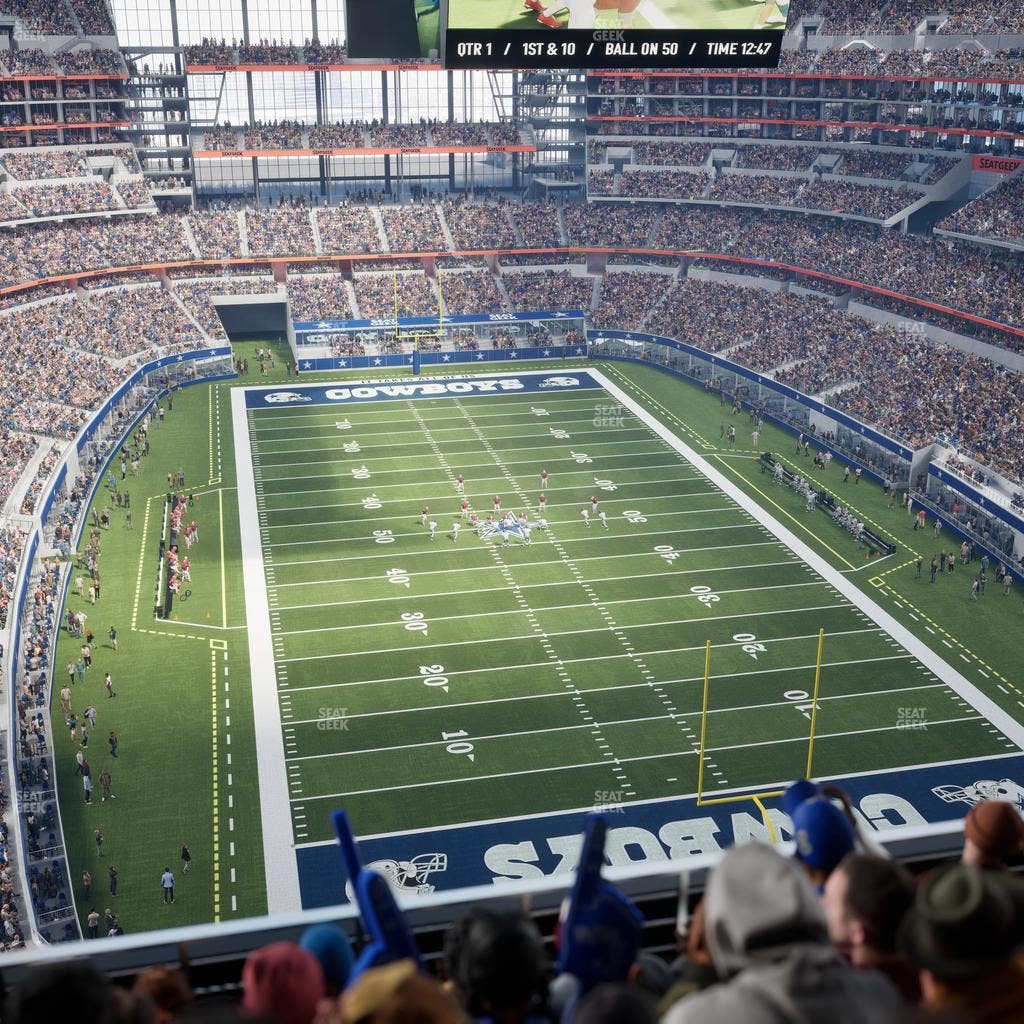 AT&T Stadium - Section 430 Seat View