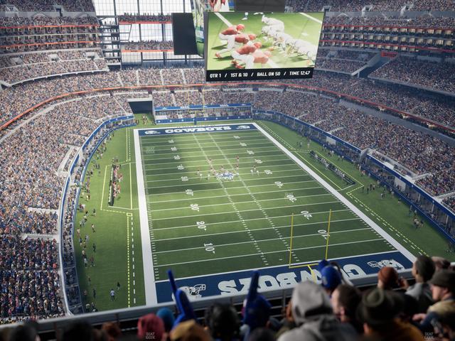 AT&T Stadium - Section 430 Seat View