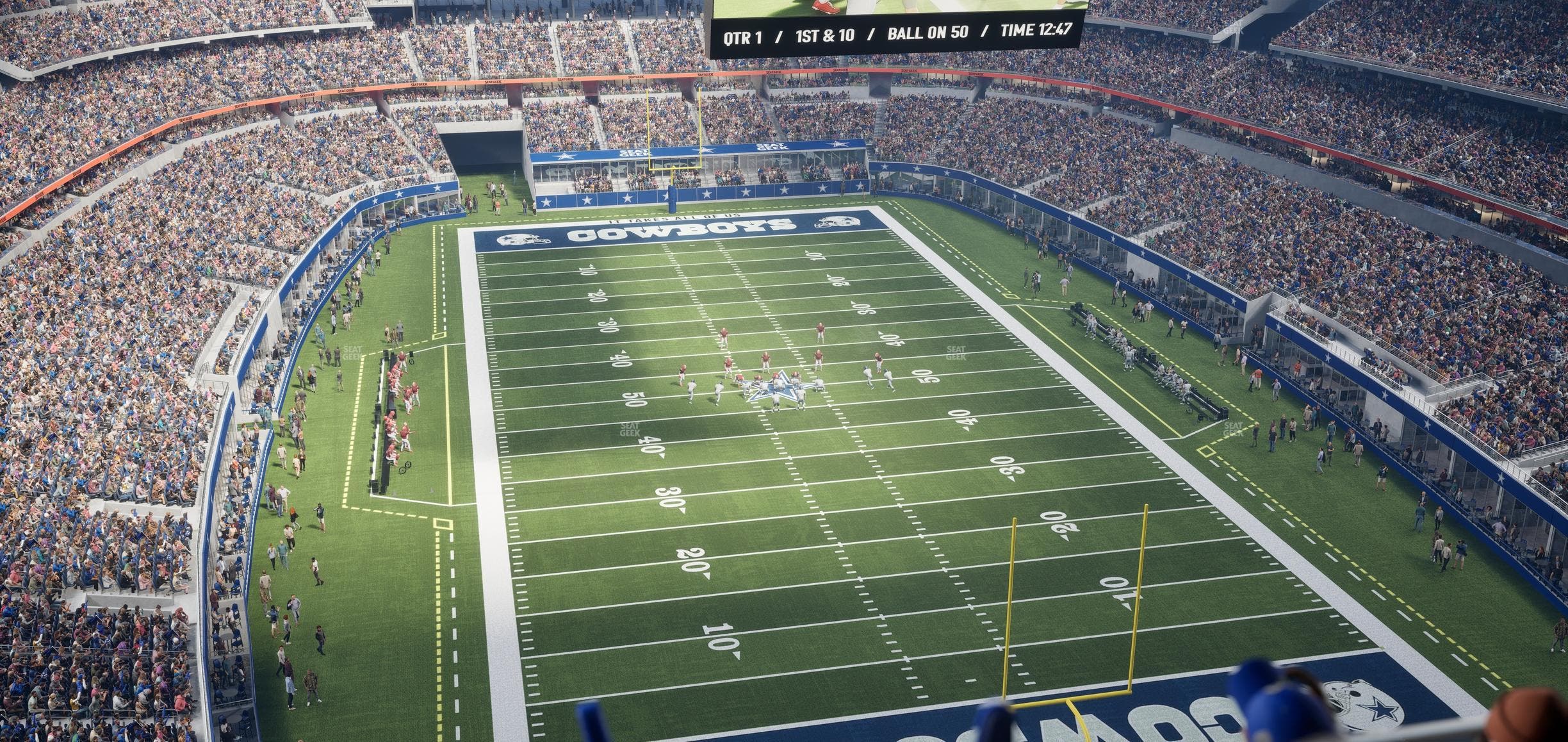 AT&T Stadium - Section 430 Seat View