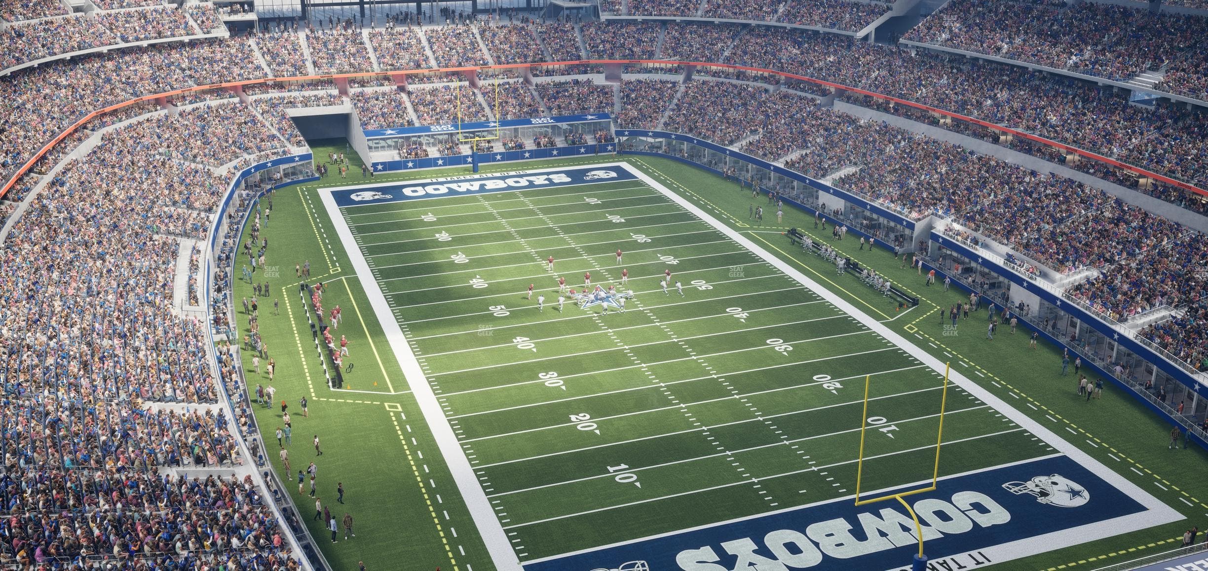 AT&T Stadium - Section 431 Seat View