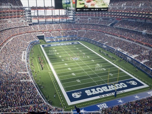 AT&T Stadium - Section 431 Seat View
