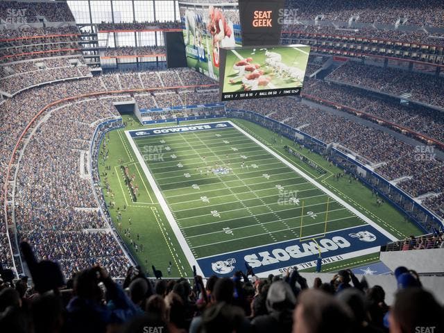 AT&T Stadium - Section 431 Seat View AT&T Stadium - Section 431 Seat View