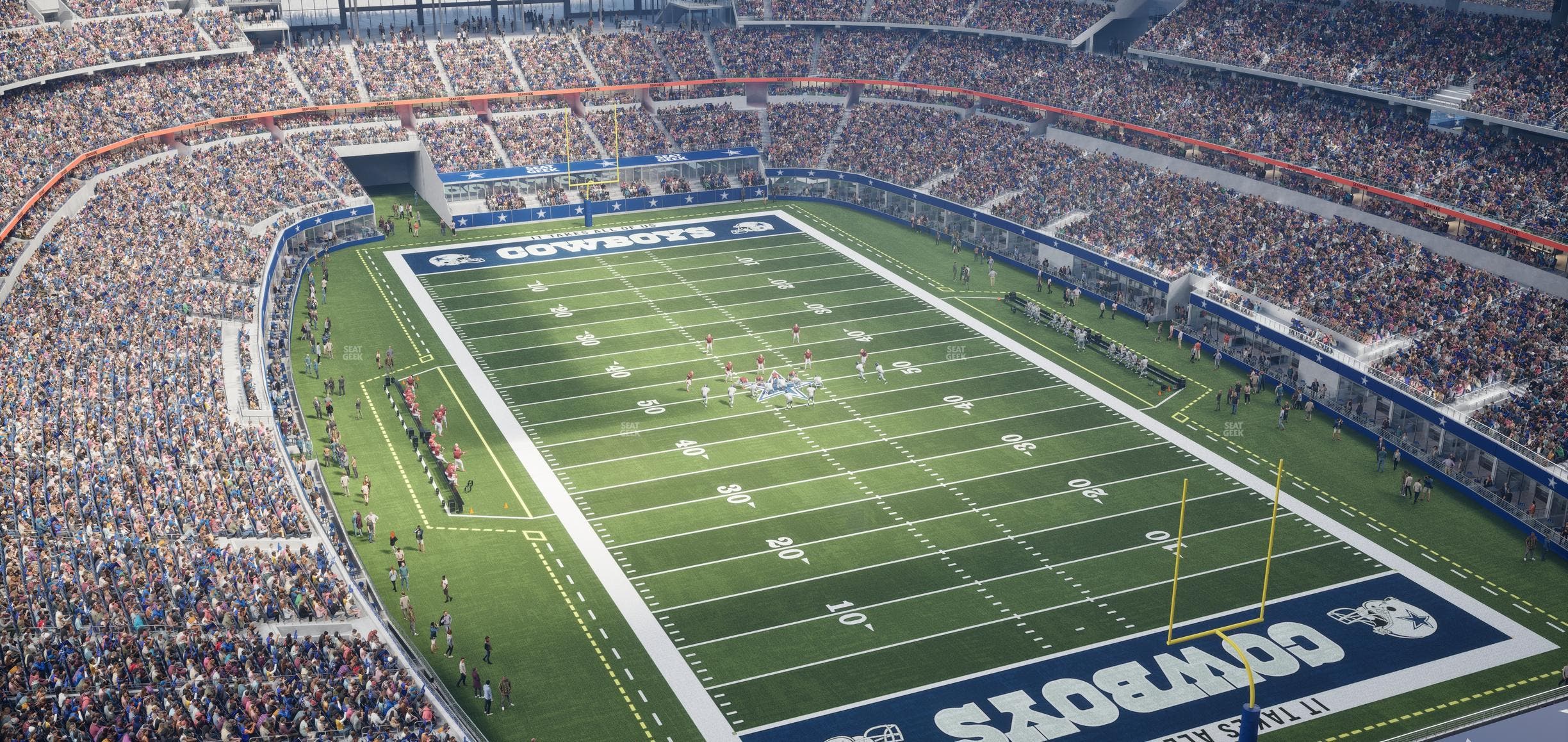 AT&T Stadium - Section 432 Seat View