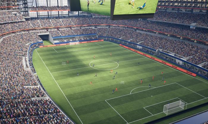 AT&T Stadium - Section 433 Seat View