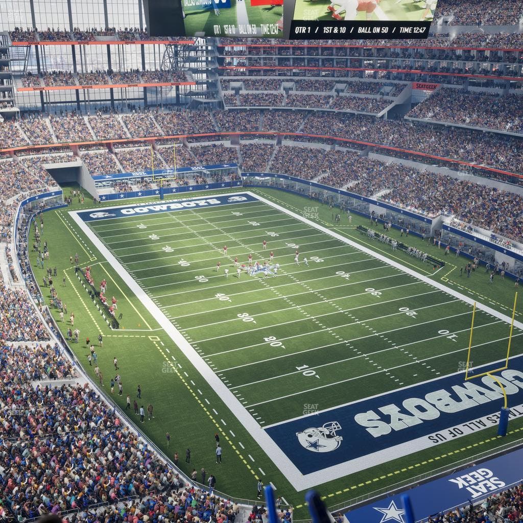 AT&T Stadium - Section 433 Seat View